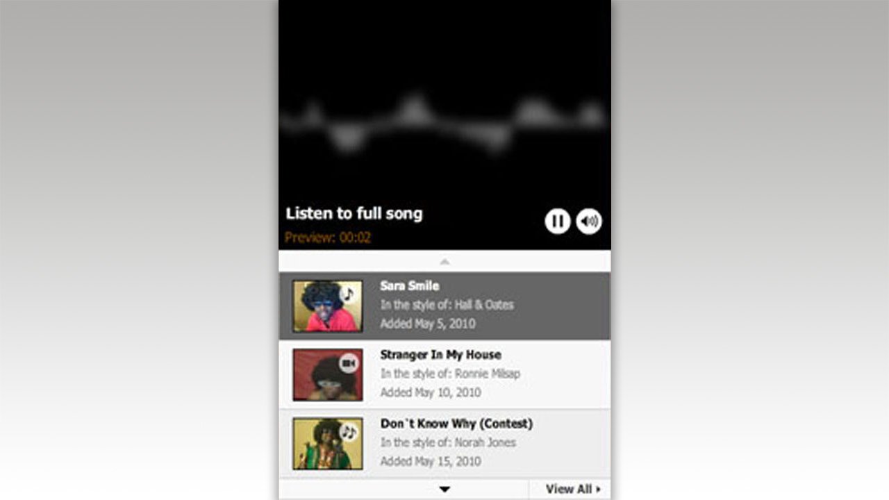 Audio Recording with Spectrum Analyzer