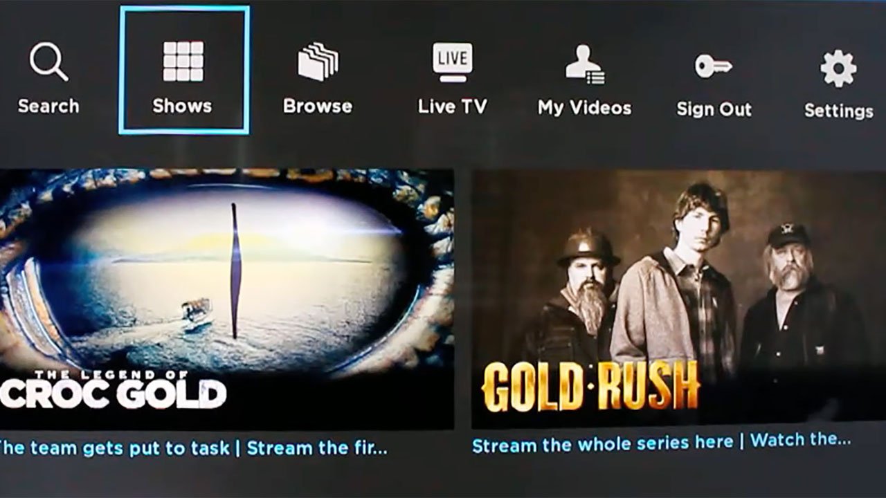 Discovery GO - Roku Focus Selector