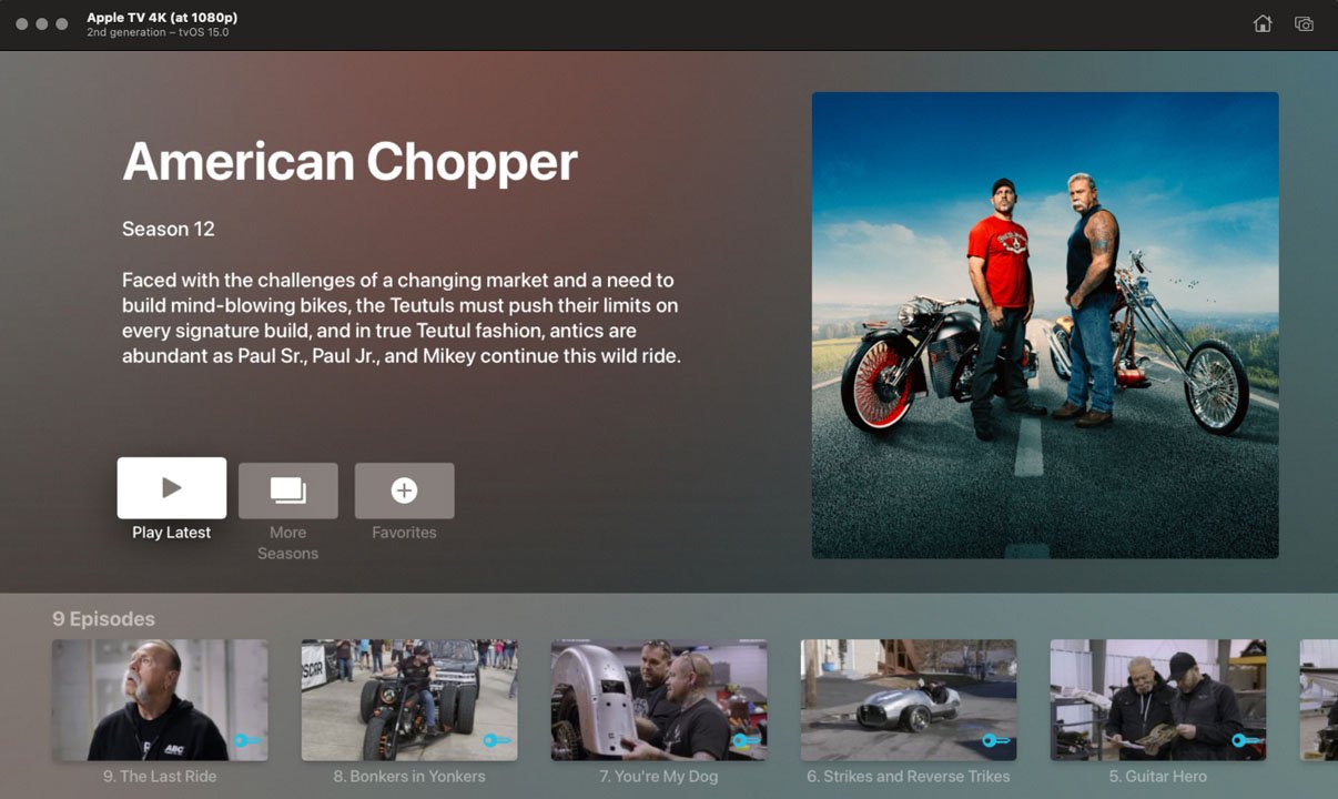 Discovery GO - Show Screen
